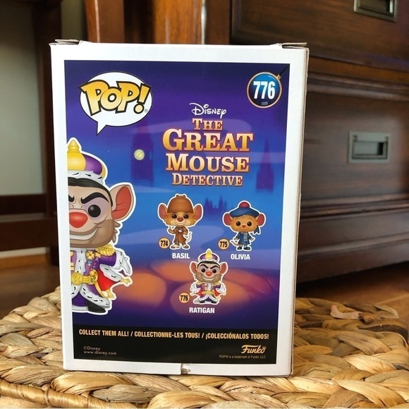 Funko Pop Disney: The Great Mouse Detective: Ratigan #776 - Picture 3 of 5